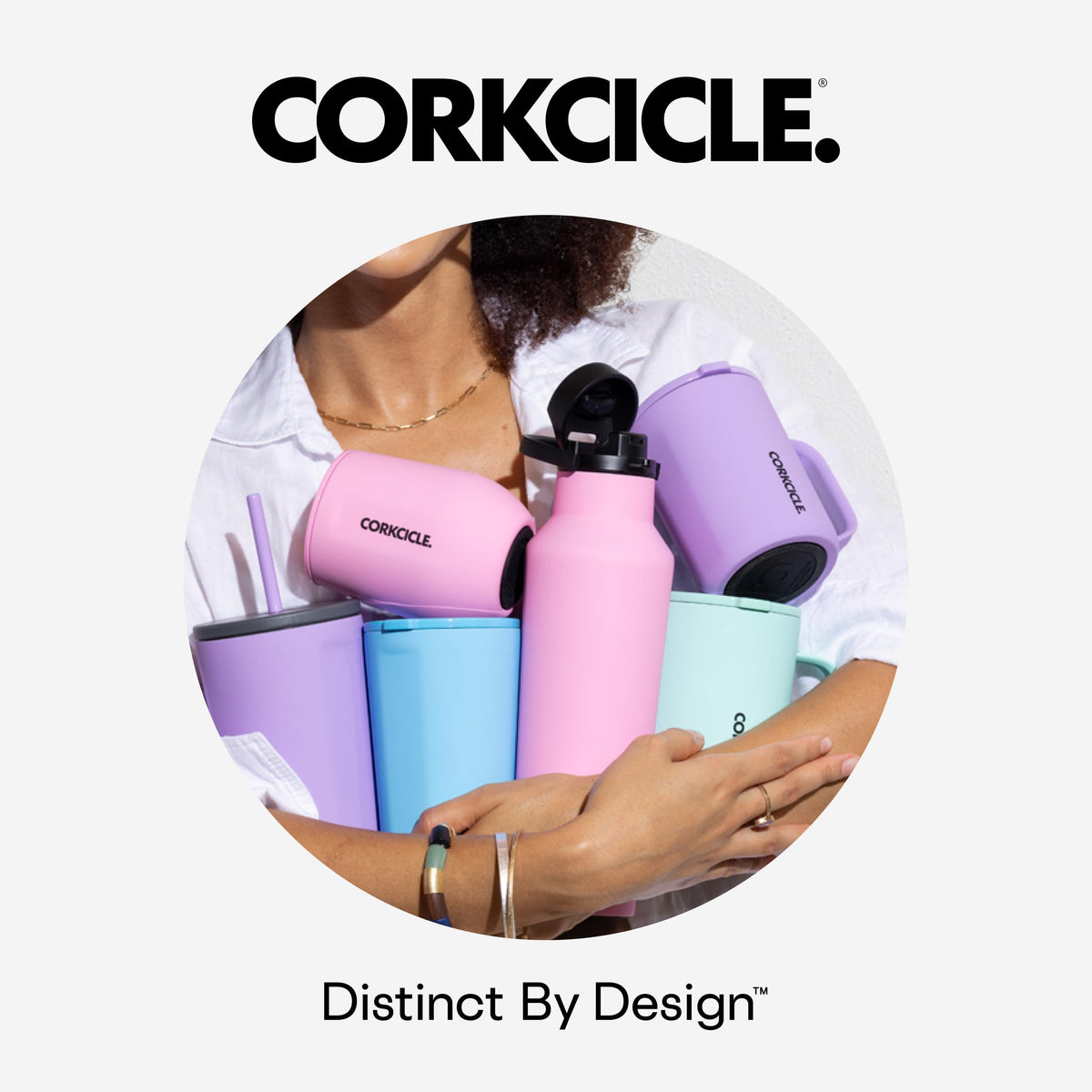 Reusable insulated mug for coffee and tea