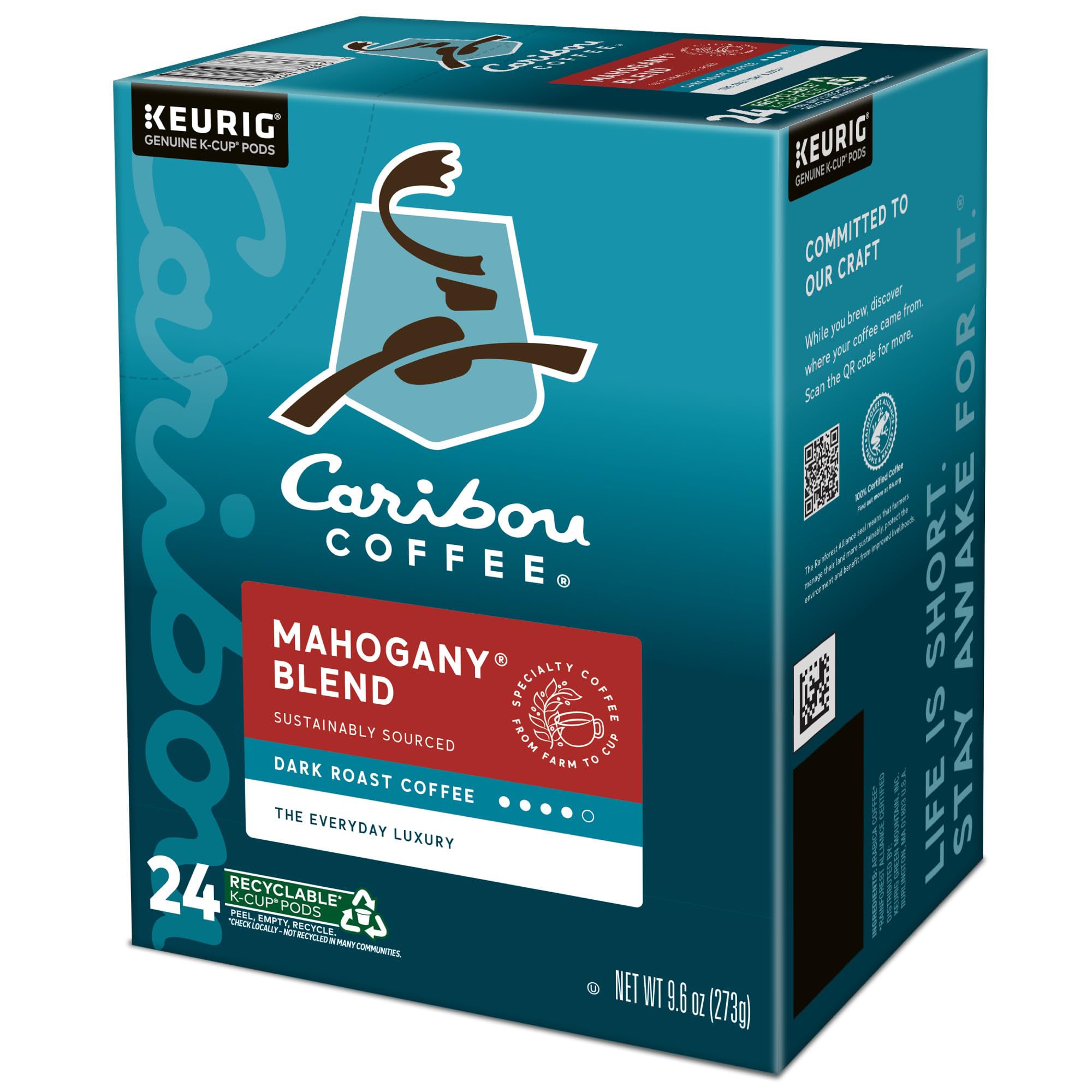 Mahogany Keurig Single (96 Count)