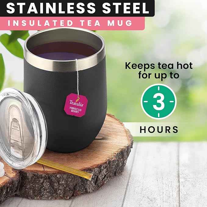 Tea Gift Basket for Women with Portable Kettle and Grippie Socks | Birthday Gift Set for Her, Mom,Wife, Co-Worker, Teacher Appreciation, Get Well