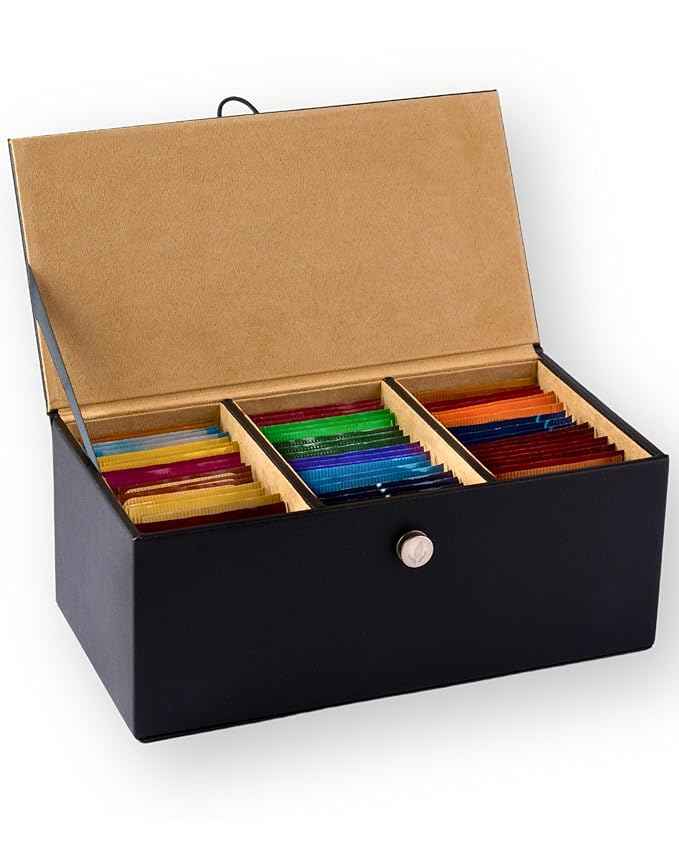 Tea Box Variety - Herbal and Decaf Assortment, Kosher, Non GMO - Gift Set for Women and Men - 60 Ct, 15 Flavors