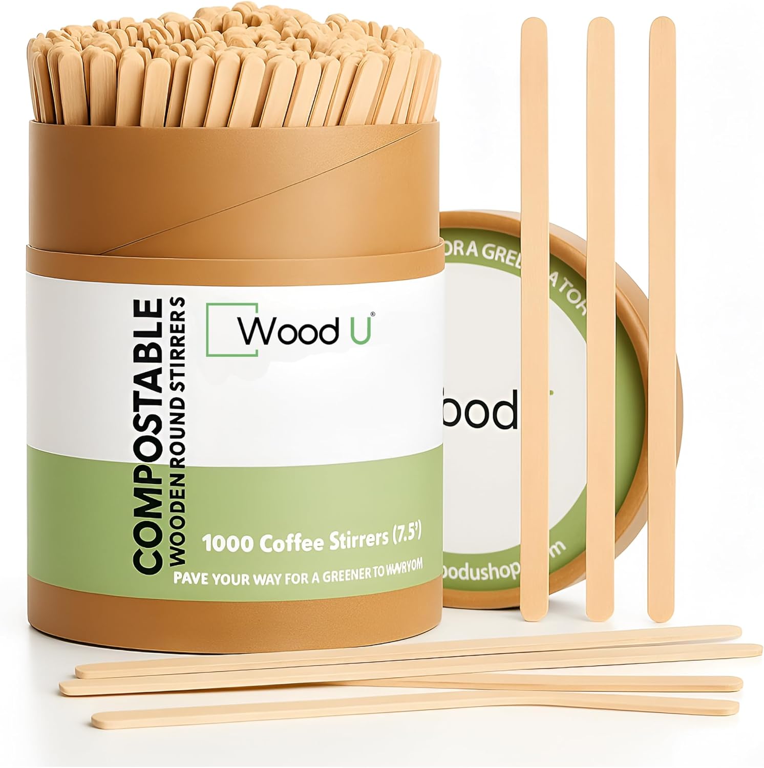 Wooden Coffee Stirrers 7.5