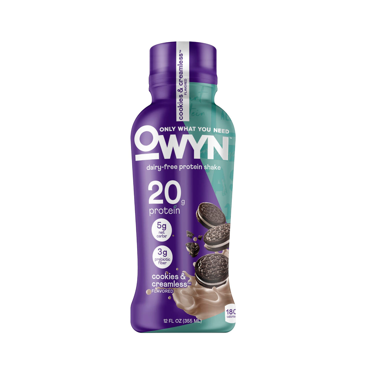 Cookies N Creamless Flavor 20g Protein Shake (144 Fl Oz)
