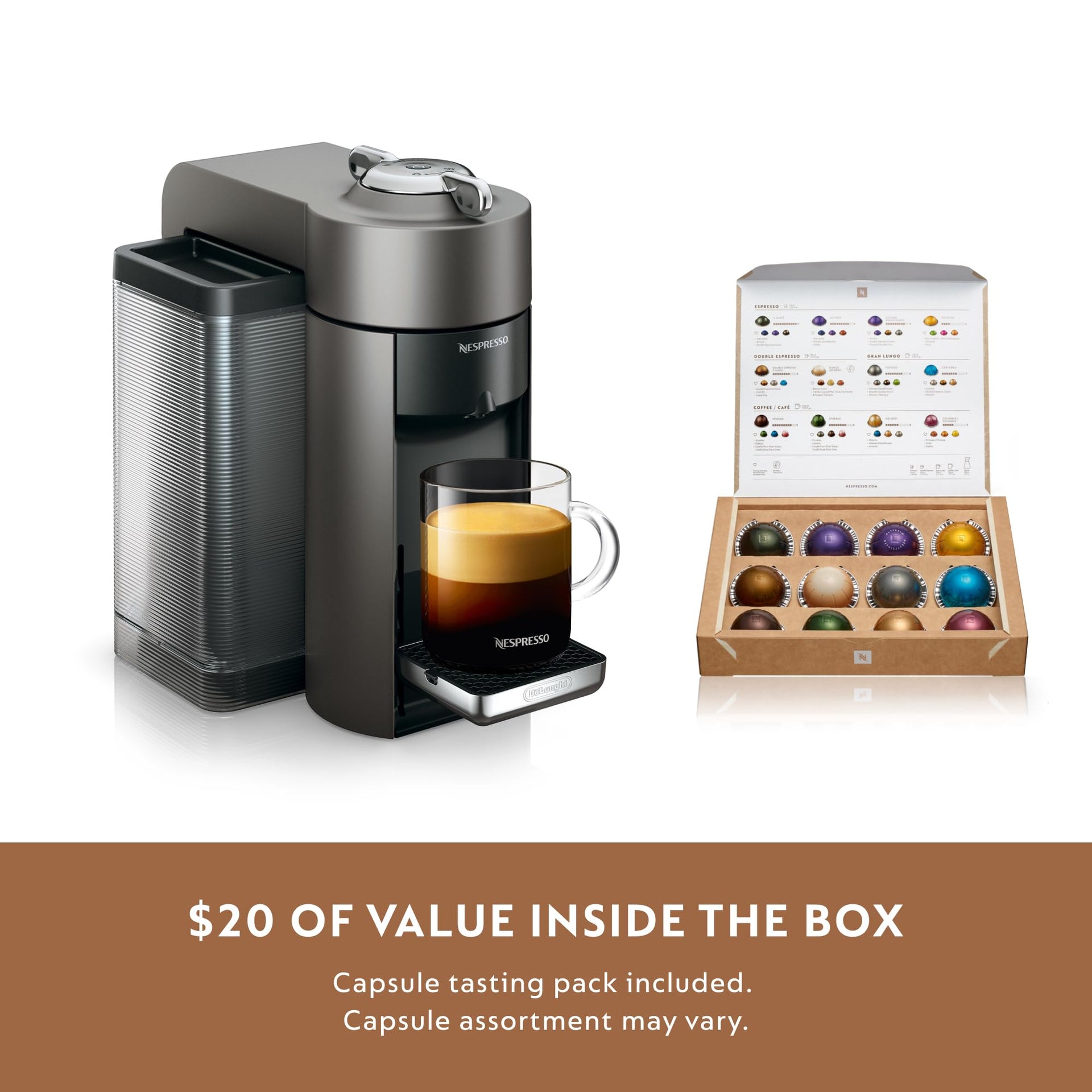 Vertuo Coffee and Espresso Machine by De'Longhi