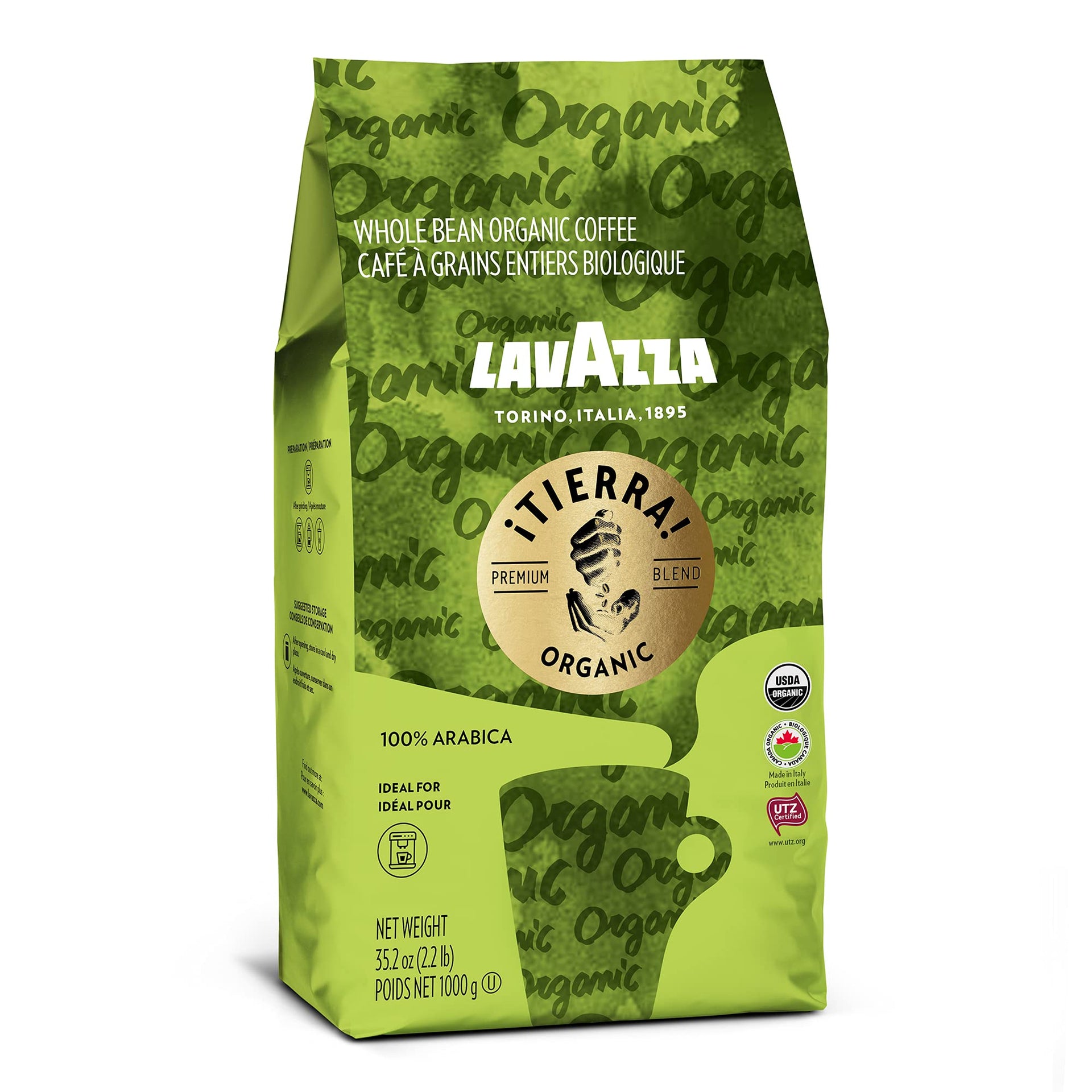Tierra! Organic for Planet Whole Bean Coffee (211.2 Ounce)