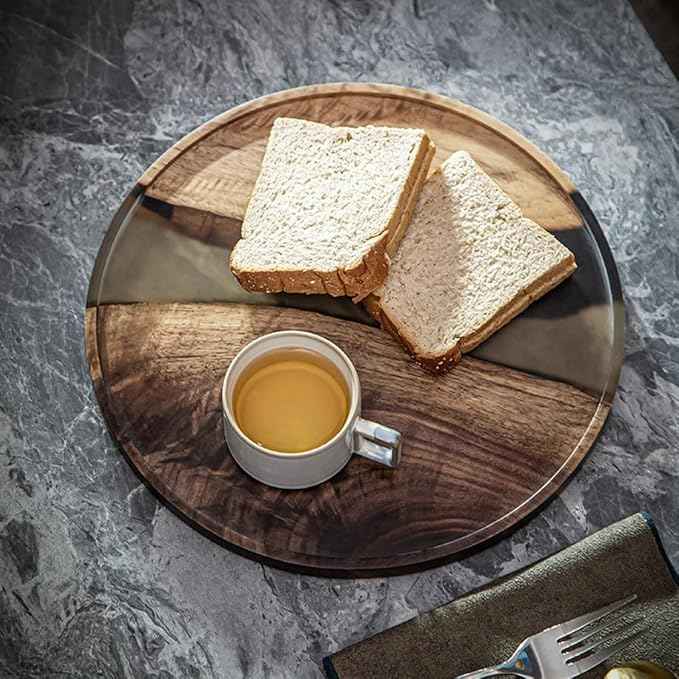 Tea Set 29 * 1.8cm Resin Small Tea Tray Household Tea Table Painted Dry Tea Table Creative Tray Chinese Tea Set