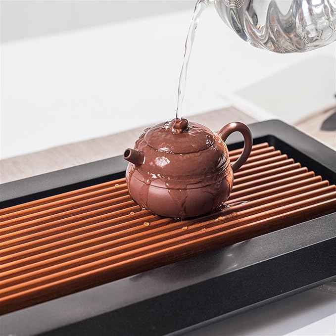 Tea Set Bakelite Tea Tray Ebonite Tea Tray Home Use Simple Tea Set Drainage Table Small Tea Table Chinese Tea Set