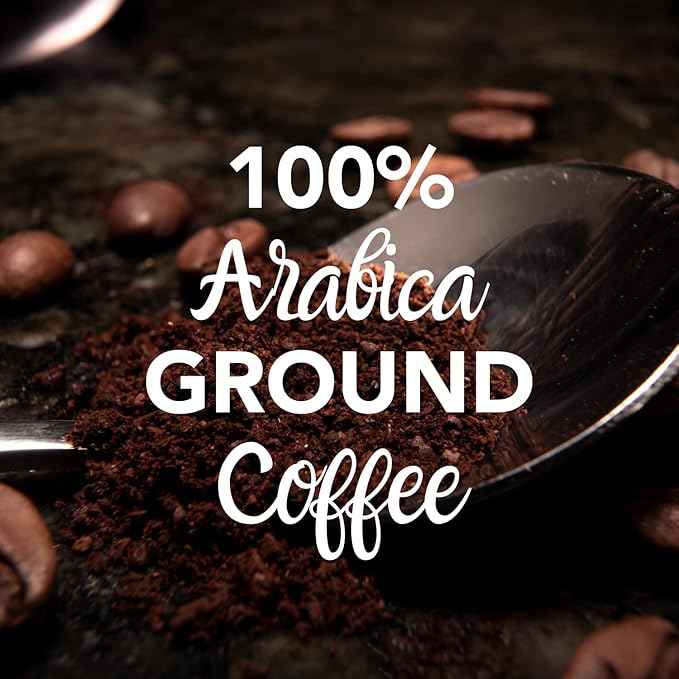 Colombian Coffee Sampler Gift Set Includes Four (4x2.5oz) Ground Coffee Medium Roast Individual Coffee Packets with Cinnamon Sticks, Coaster, Clip and Spoon. Coffee Gifts for Coffee Lovers by TRIONI