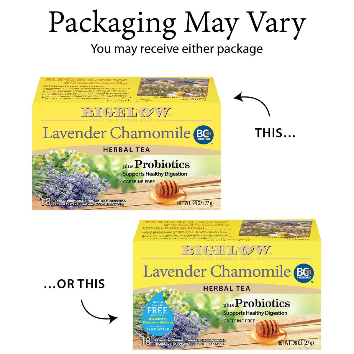 Lavender Chamomile Plus Probiotics (108 Count)