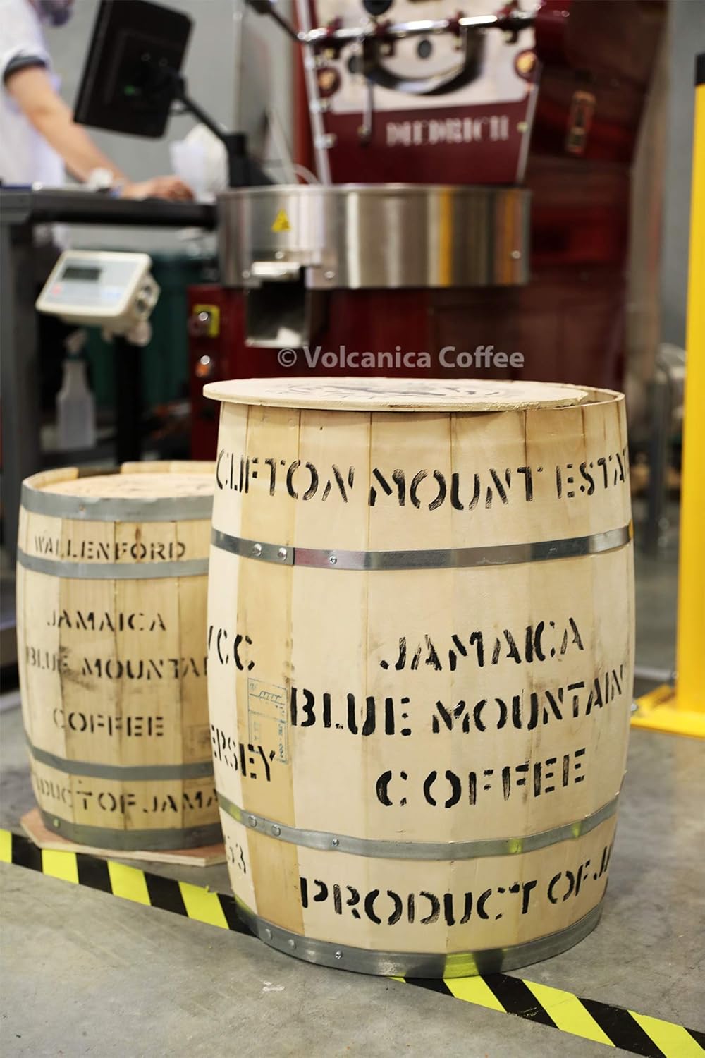 Jamaican Blue Mountain Coffee, Wallenford, 100% Certified, Ground, Fresh Roasted, 16-ounce