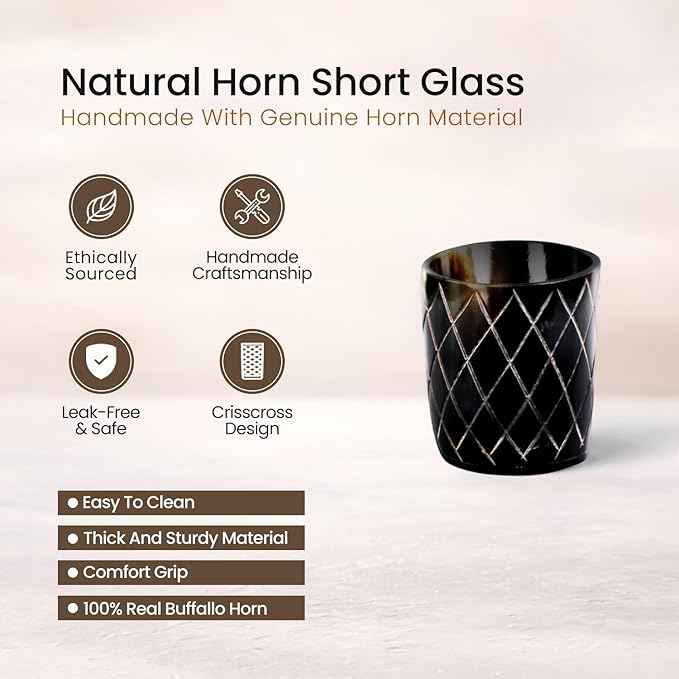 Handicrafts Home Viking Horn Shot Glasses Set of 12, Rustic Viking Drinkware Whiskey Shot Cups, Medieval Decor Gift Set for Groomsmen, Birthday Gifts for Men, Gifts for Dad, Room Decor for Men