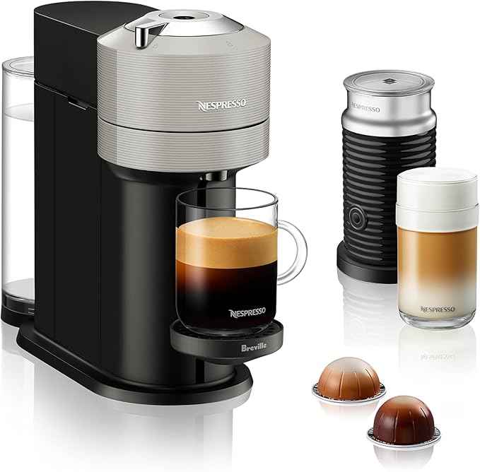 Nespresso Vertuo Next Coffee and Espresso Maker by Breville, with Aeroccino Milk Frother