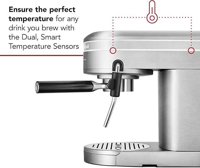 KitchenAid Metal Semi-Automatic Espresso Machine - KES6503