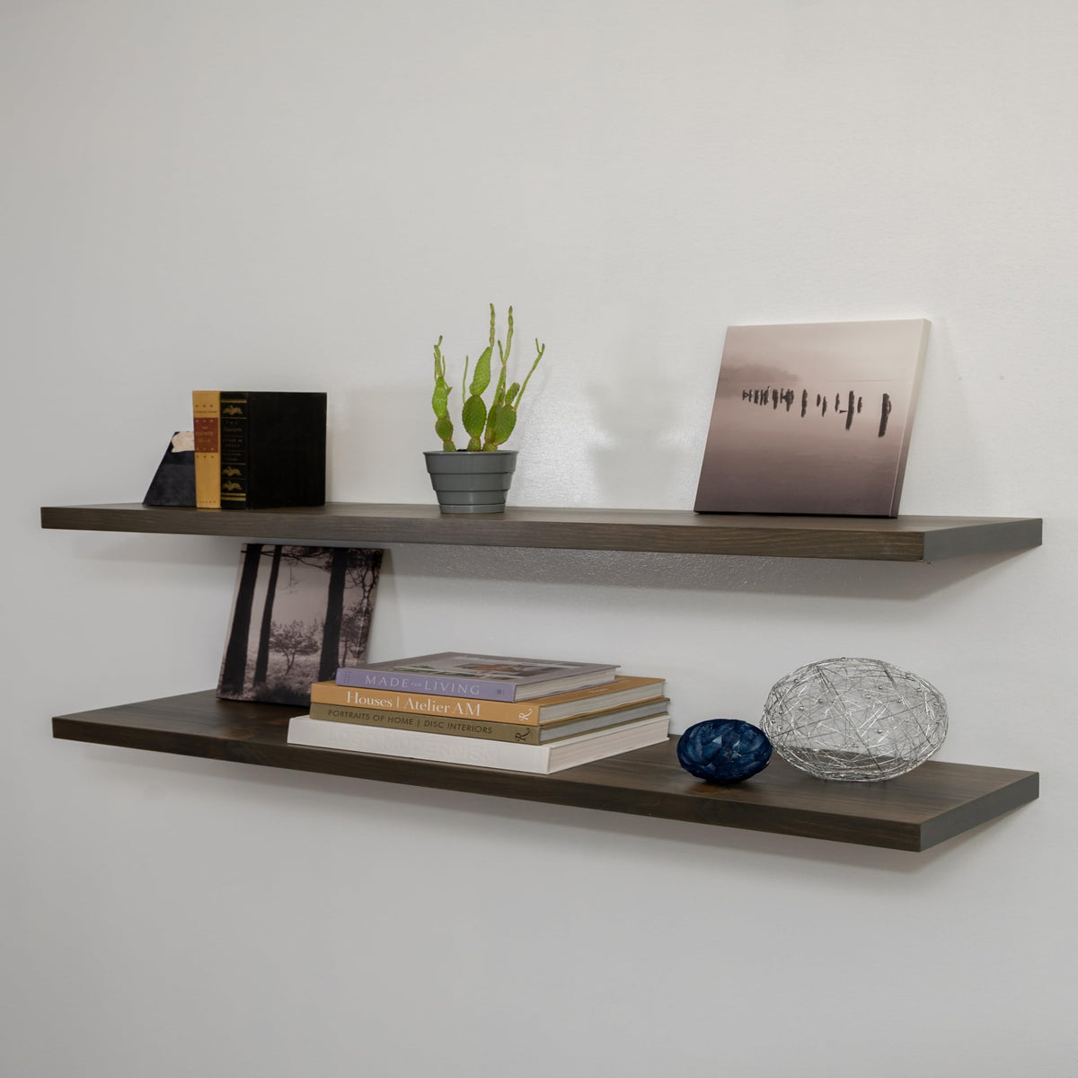 URBANDI Rustic Floating Shelves (2 Count)