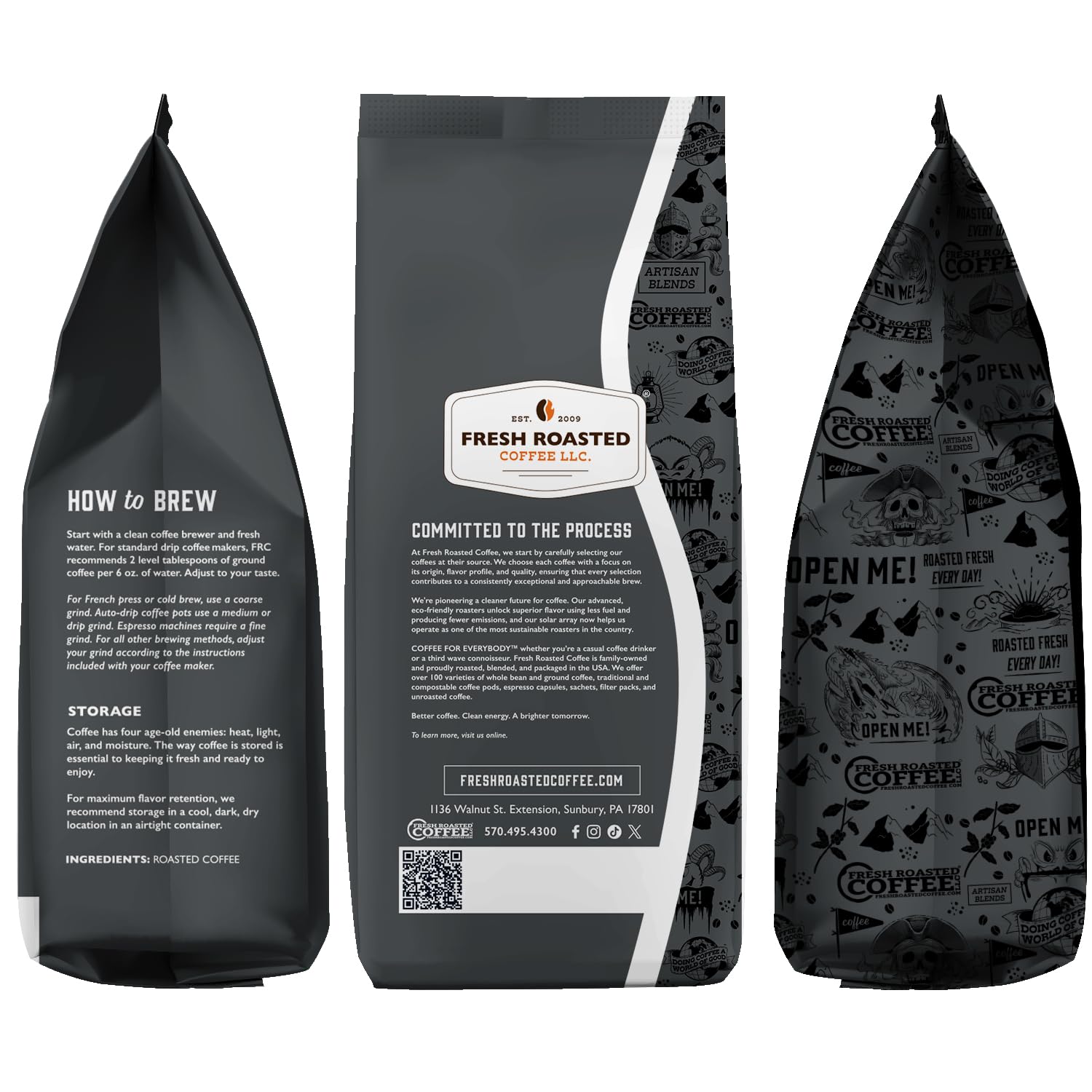 FRC Medium Roast Blend Whole Bean Coffee (32 Ounce)