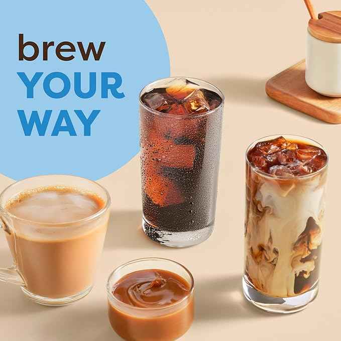 Keurig K-Iced Coffee Maker, Single Serve K-Cup Pod Iced Coffee Maker, With Hot and Cold Coffee Capabilities, Brews Any K-Cup Pod, White