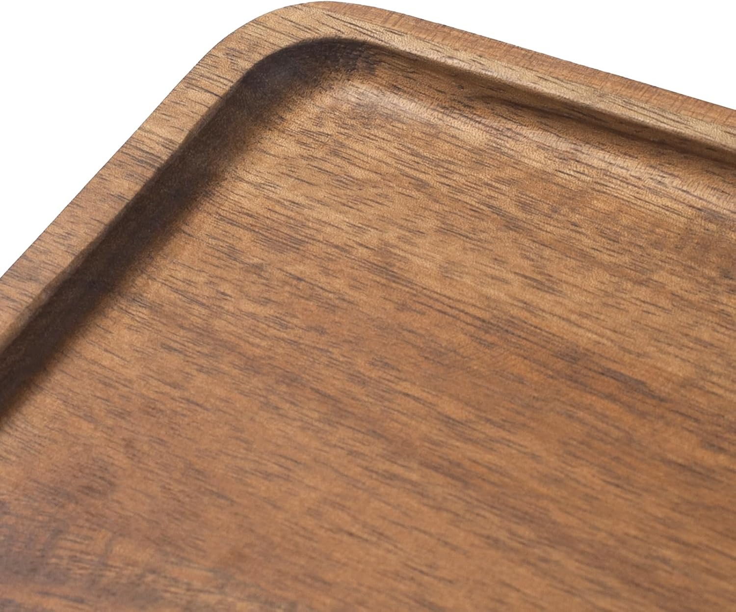 Bathroom Vanity Tray, Bathroom Tray for Counter, Toilet Tank Tray, Wood Bathroom Tray for Organizing and Home Decor (9.8 x 5.1 x 0.8 inch)