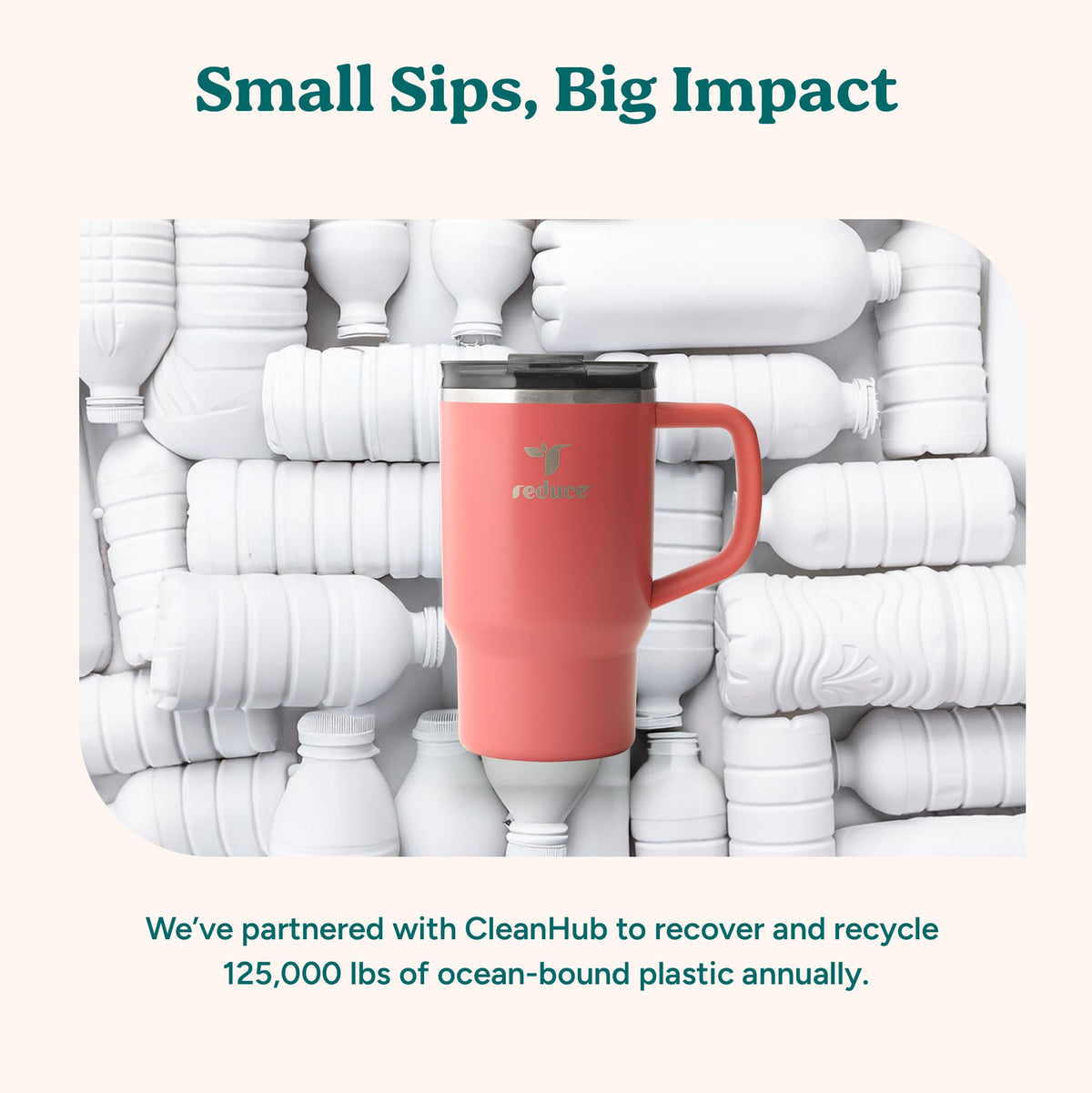 Set of two insulated mugs, dishwasher safe