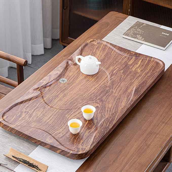 Tea Set 90 * 43 * 4.5cm Creative Pattern Tea Tray Home Tea Table Office Drainage Tea Sea Tea Tray Chinese Tea Set