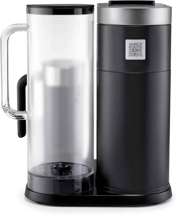 Keurig K-Café SMART Single Serve Coffee Maker with WiFi Compatibility, Latte and Cappuccino Machine with Built-In Frother, 6 Brew Sizes, Black