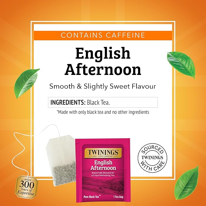 Twinings Tea English Afternoon Tea, 20 ct