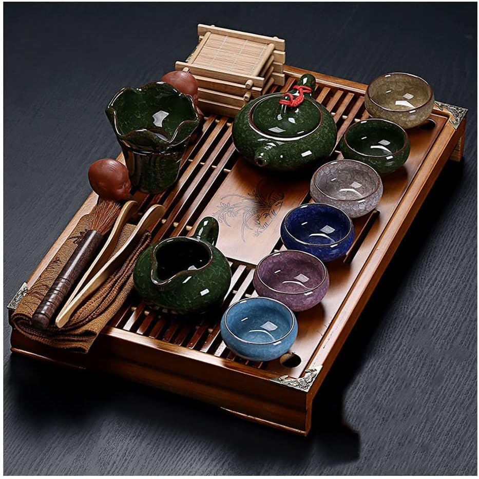 Ceramic Gongfu Tea Set with Teapot