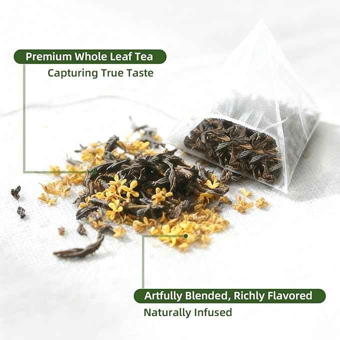 HugCoz Tea Gift Set | 24 Assorted Tea Bags | Christmas Day & Corporate Gifting Option | 12 Exotic Herbal Blends with Premium Whole Leaf in Eco-Friendly Pyramid Bags