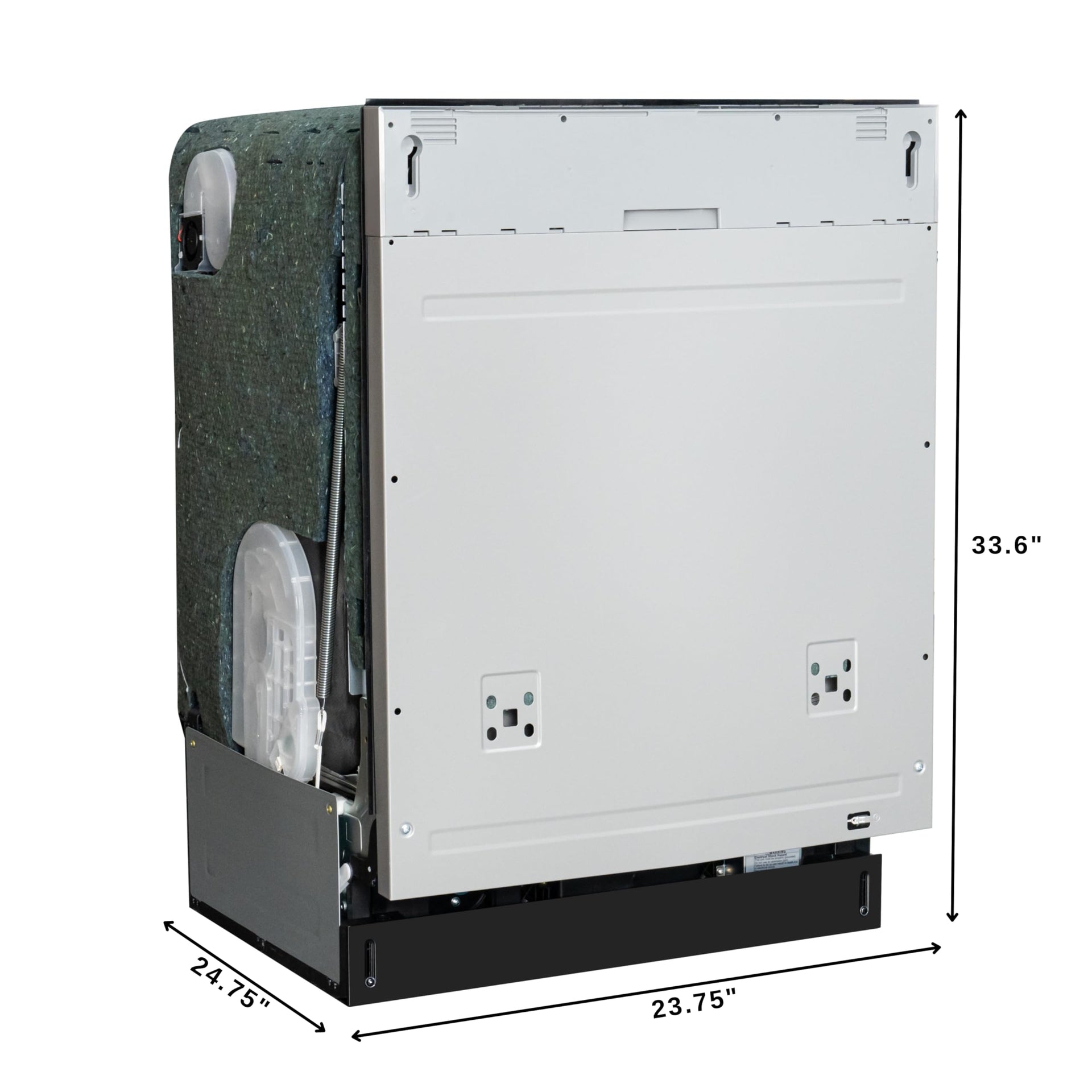 24 in. Panel Ready 14 Place Settings 45 DB Dishwasher in Stainless