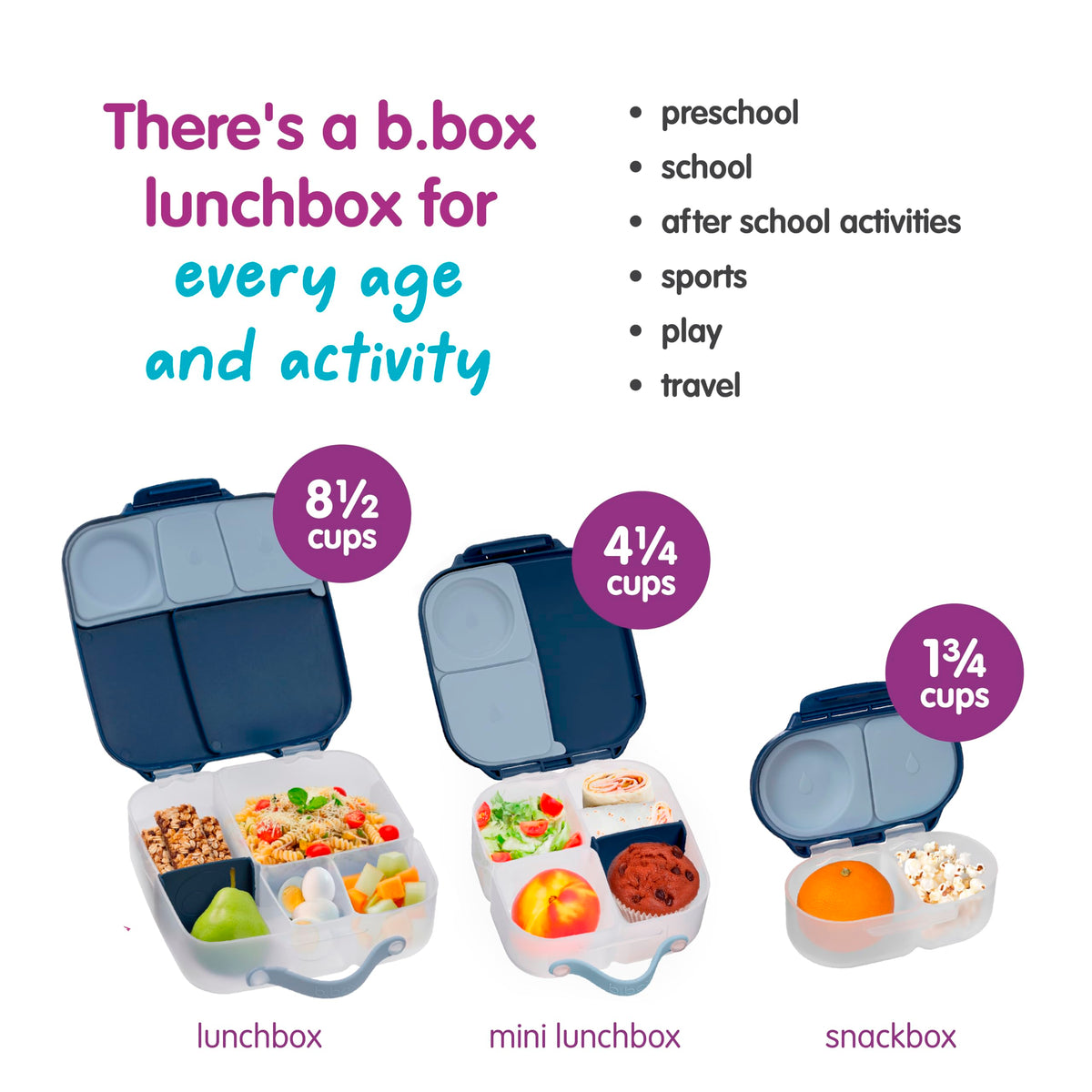 Snack Box Snack Containers for Kids