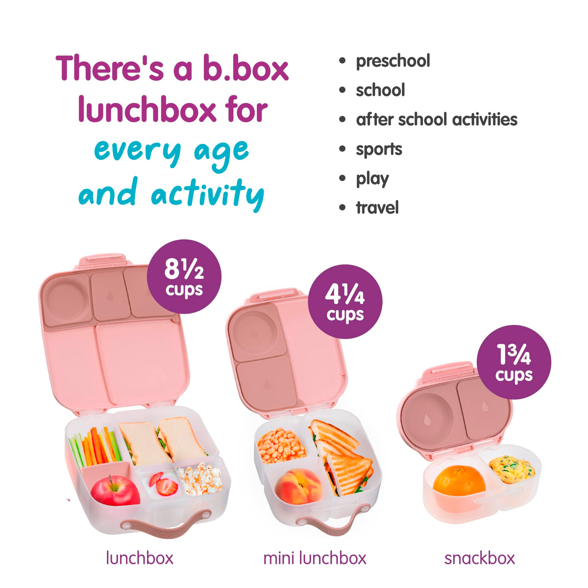 Snack Box Snack Containers for Kids
