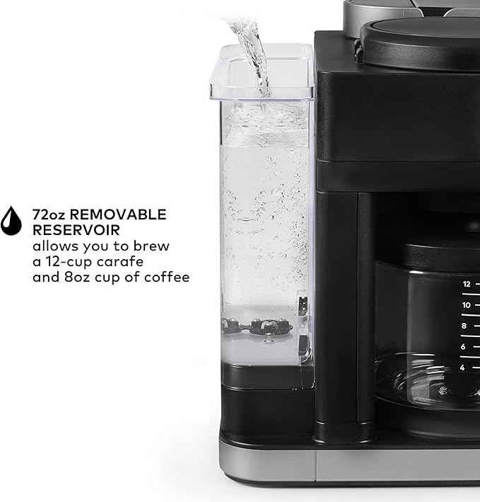 Keurig K-Duo Hot & Iced Single Serve & Carafe Coffee Maker, MultiStream Technology, 72oz Reservoir (Gen 2)