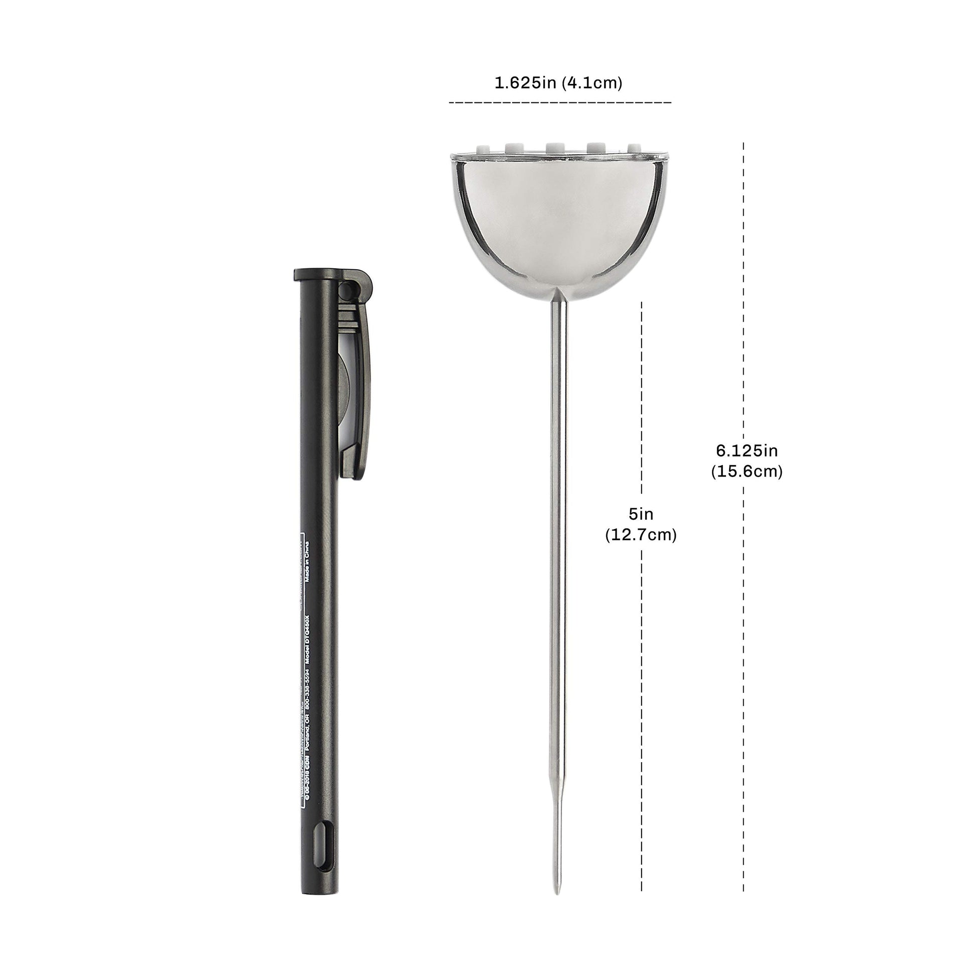 Waterproof Digital Thermometer Long 4.75" Stem