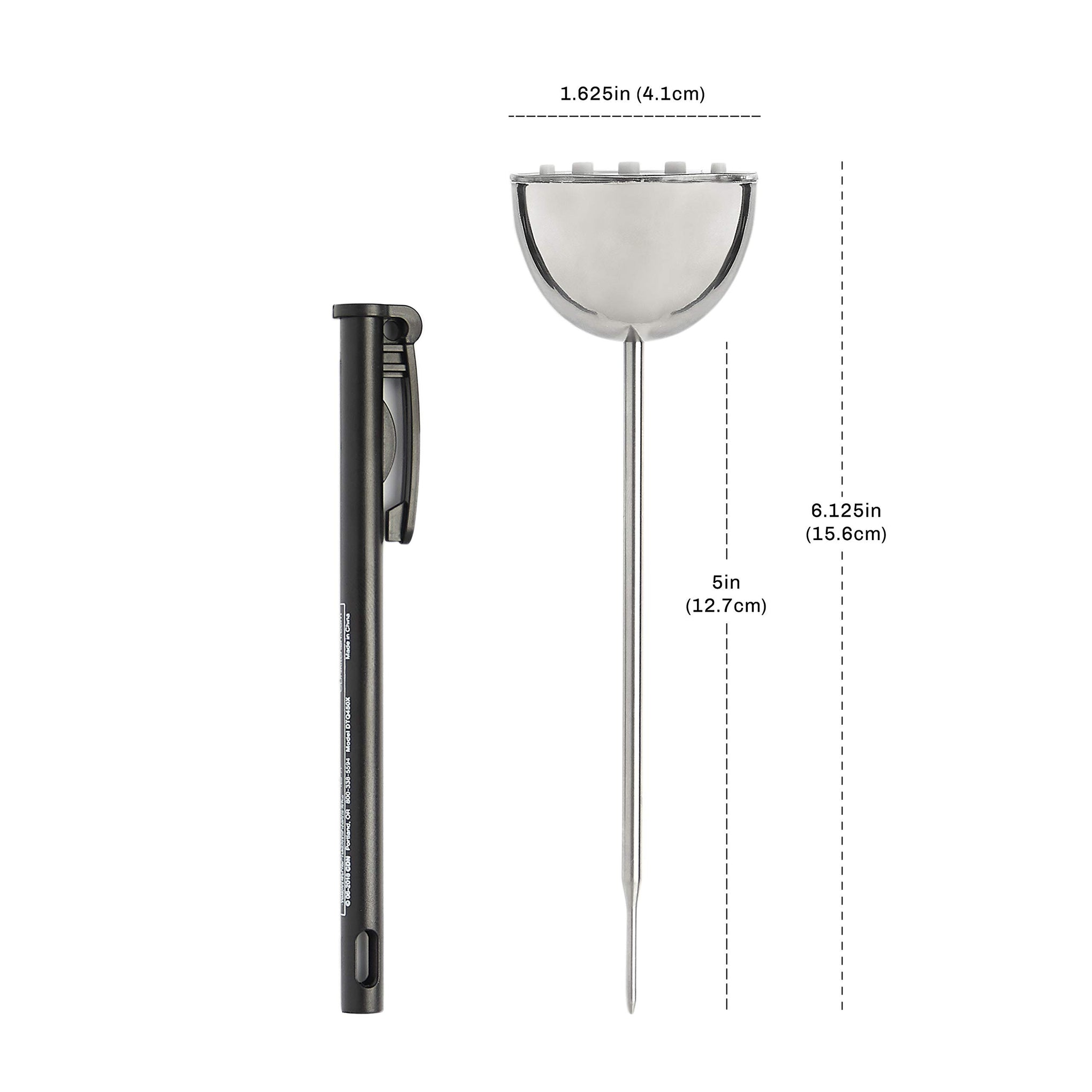 Waterproof Digital Thermometer Long 4.75" Stem