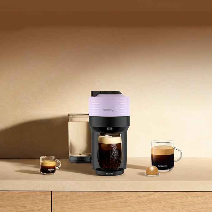 Nespresso Vertuo Pop+ Bundle by Breville, Lilac