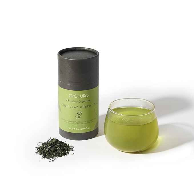 Matcha, Gyokuro, Nozomi and Gokuzyo Aracha Tea Assortment from Japanese Green Tea Co - Single Origin All-Natural Japanese Tea Set – Non-GMO, No Sugar – Ideal for Tea Lovers