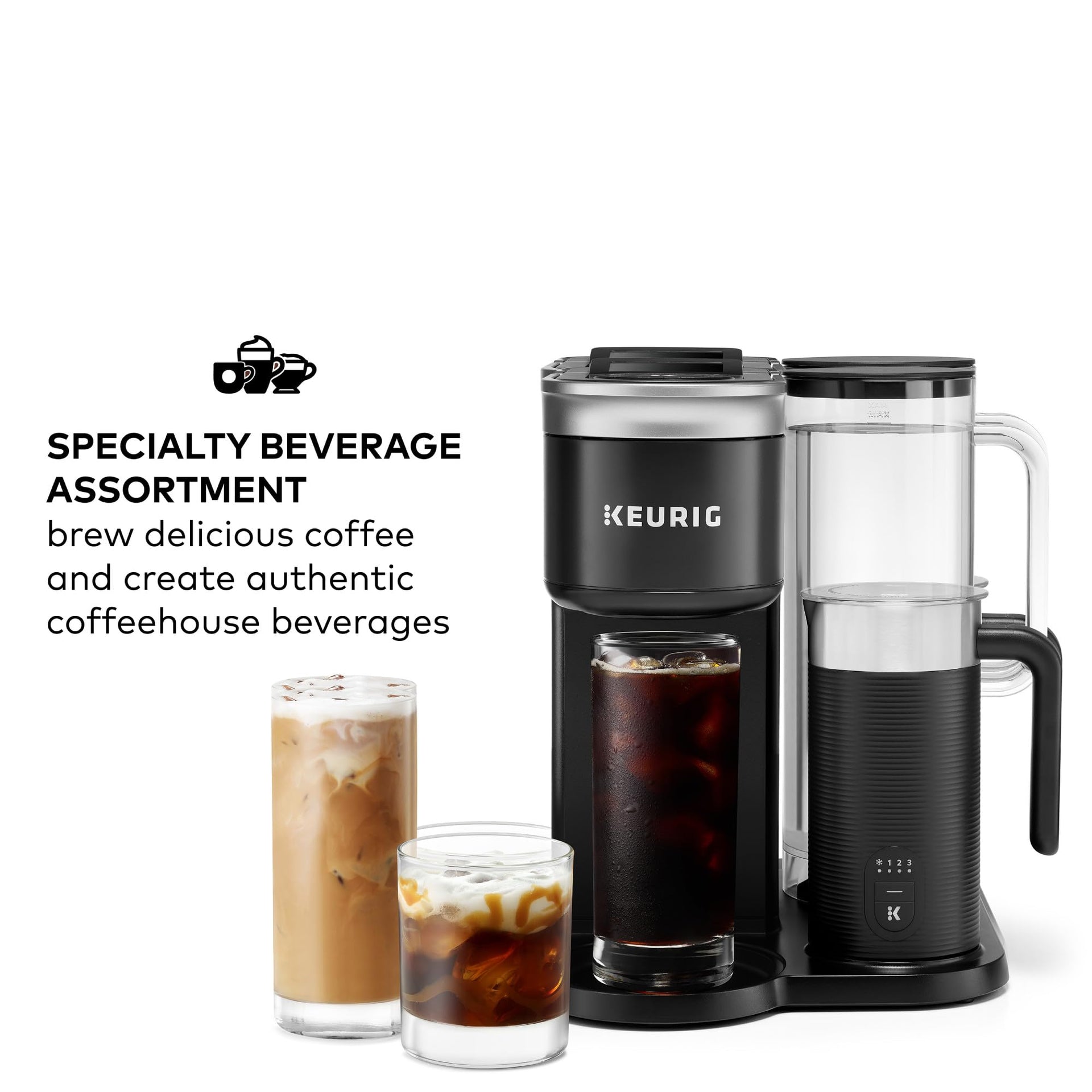 K Café SMART Single Serve Coffee Maker with WiFi Compatibility