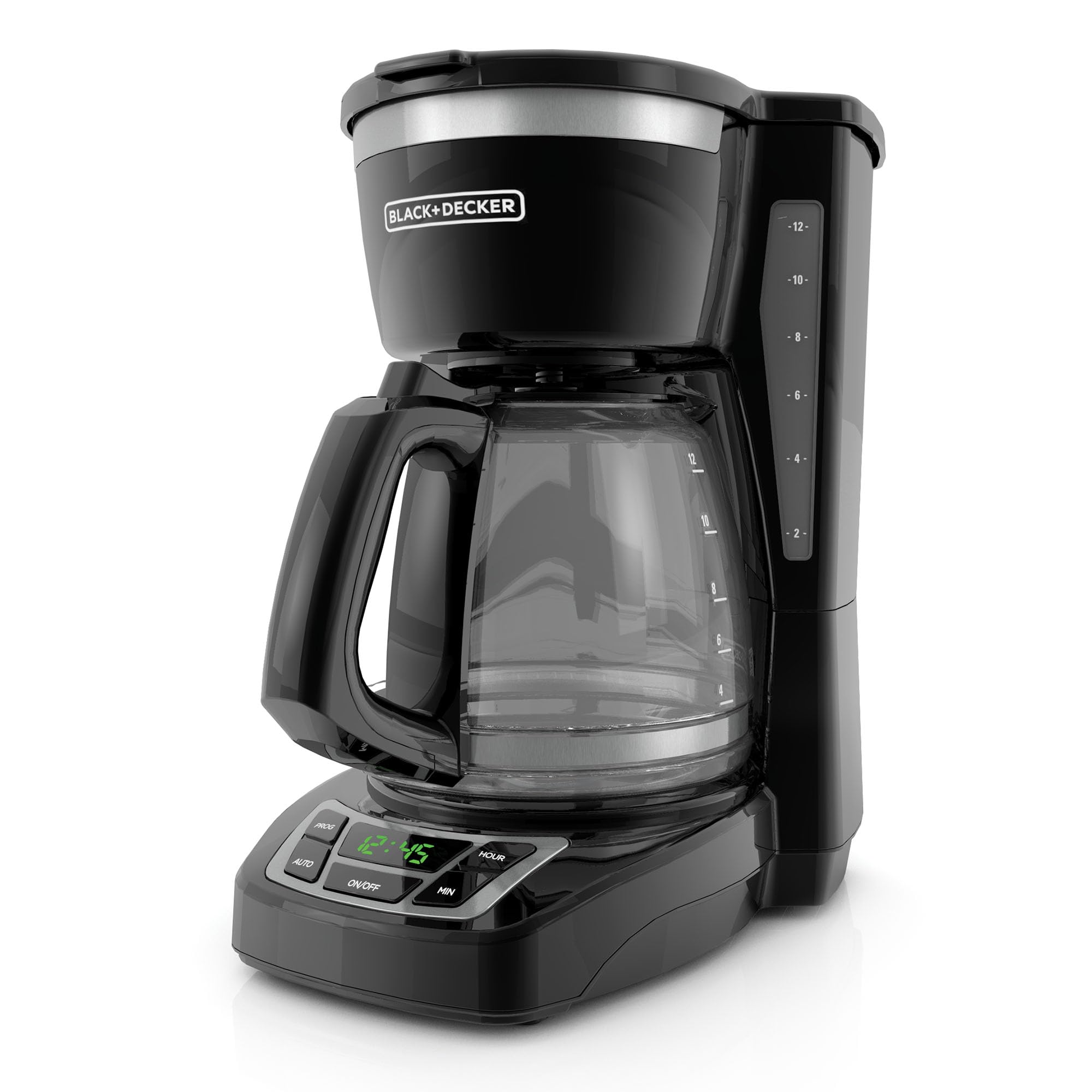 12 Cup Drip Coffee Maker with Vortex Brewing