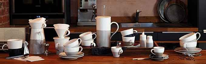 Royal Doulton Coffee Studio French Press, Grey, 50 oz