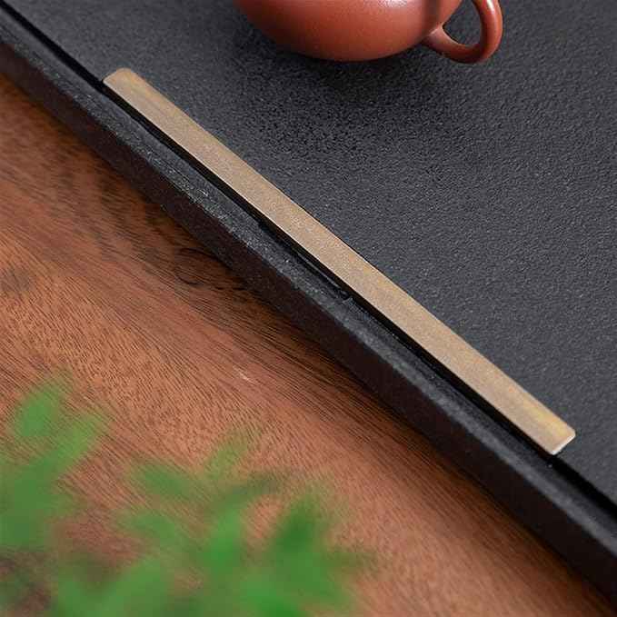 Tea Set Simple Walnut Solid Wood Tea Tray Home Kung Fu Tea Set Dry Brew Table Modern Home Stone Tea Table Chinese Tea Set