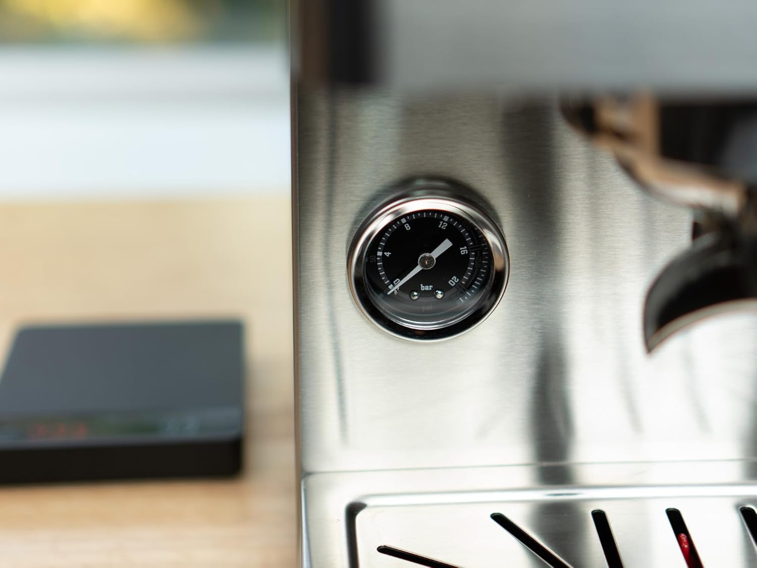 Apex Espresso Machine, Brushed Stainless Steel - Blissbrew