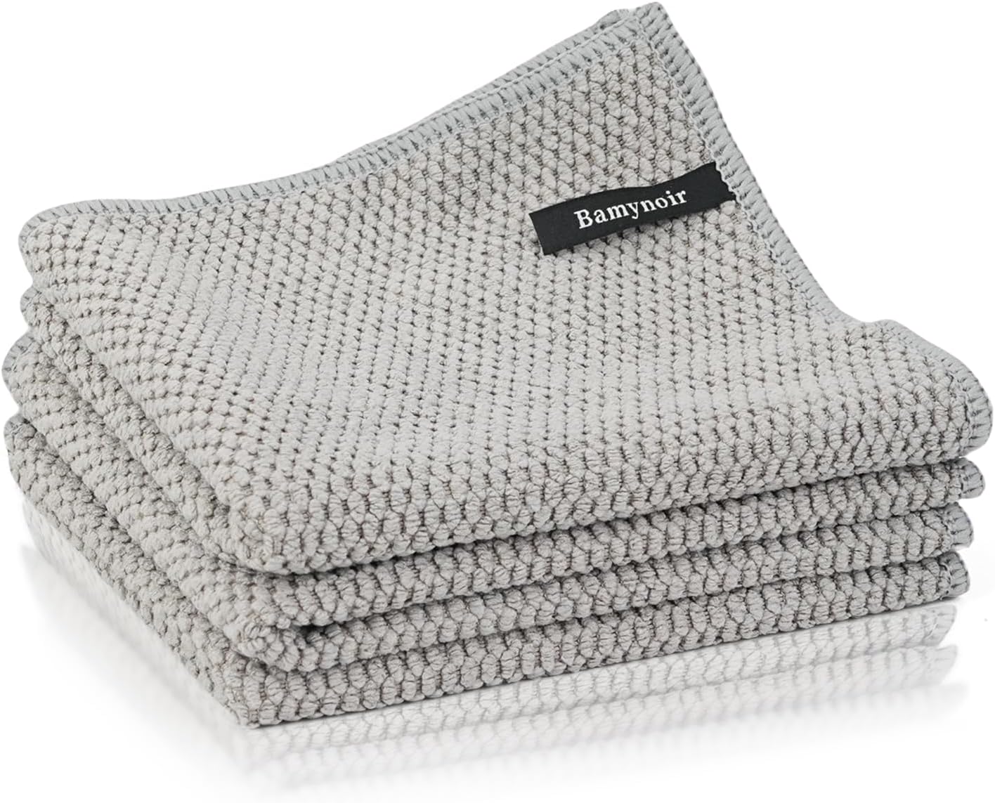 3Packs Coffee Cleaning Cloths, Barista Microfiber Cloths, Highly Absorbent, Quick-Drying, Odor-Free, Suitable for Coffee Accessories and Espresso Machine Cleaning(12