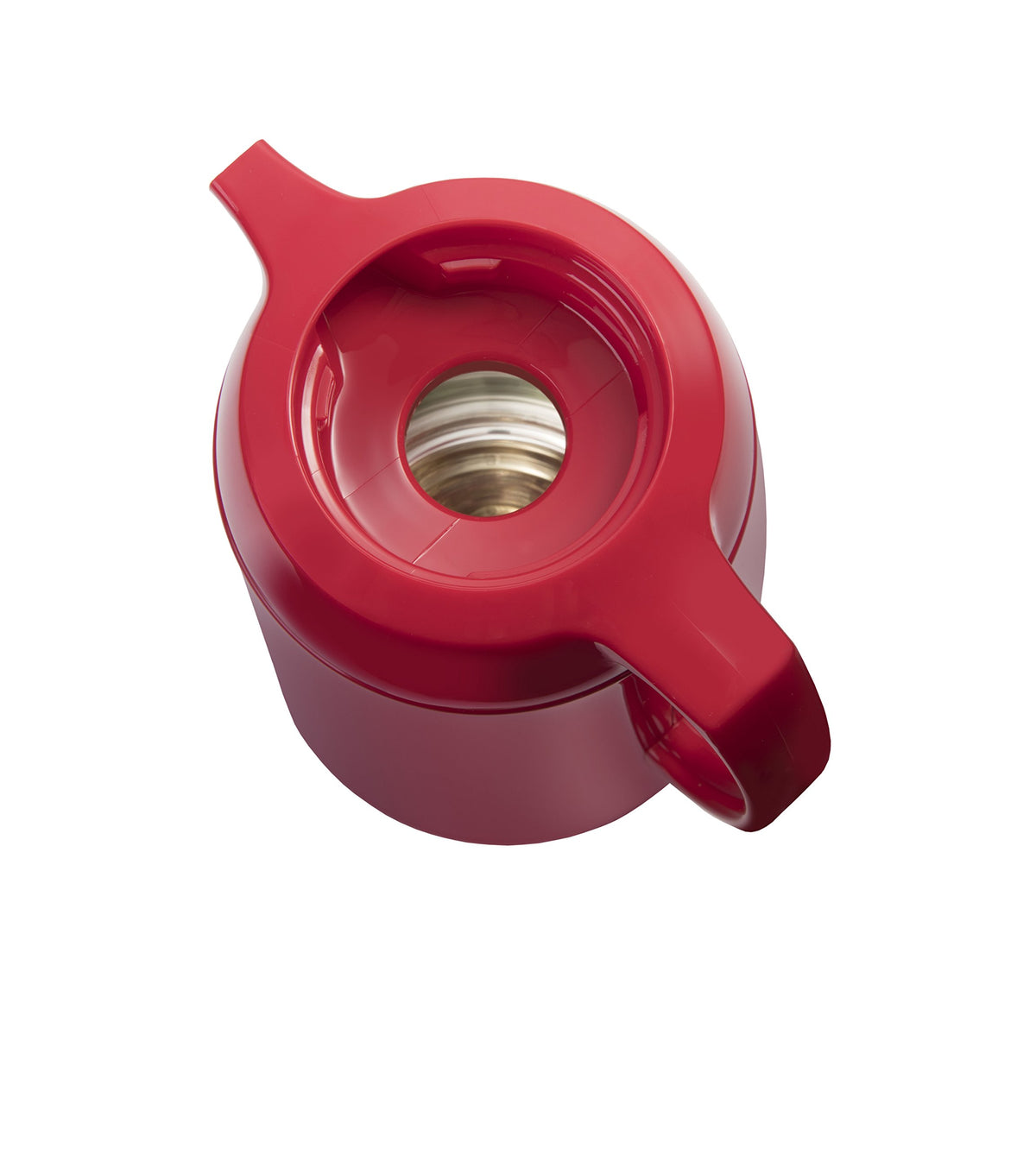 Stainless steel thermal serve carafe in white