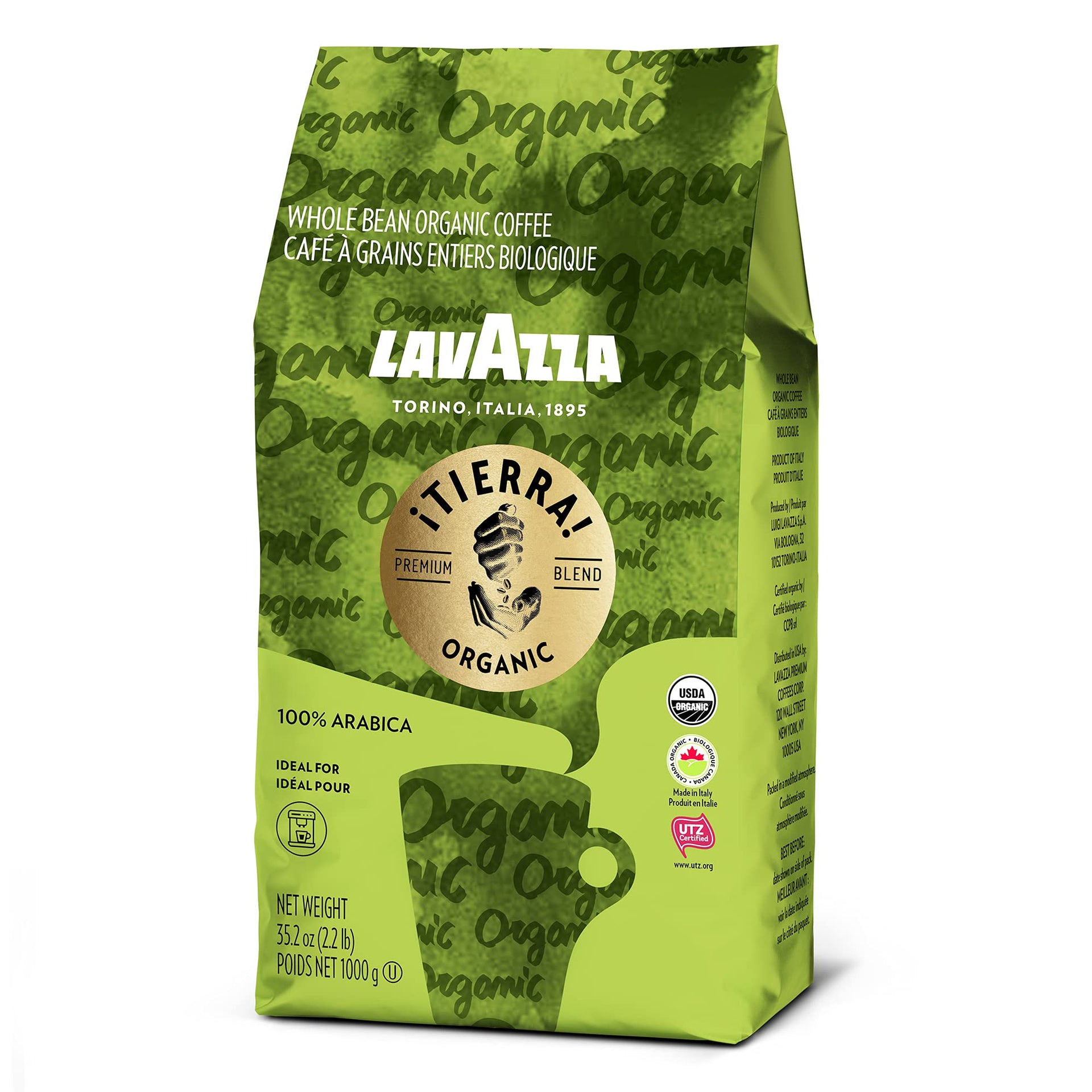 Tierra! Organic for Planet Whole Bean Coffee (211.2 Ounce)