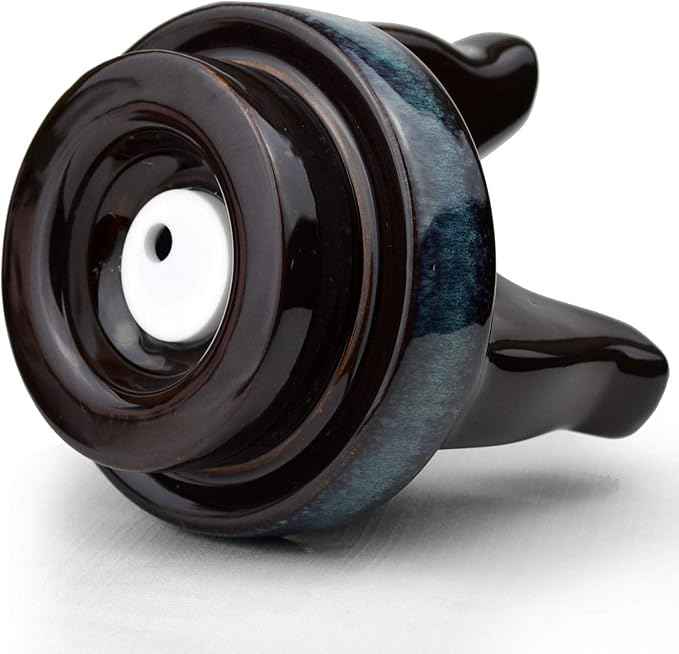 Chinese Gongfu Tea Gift Set, Service Automatic Stone-Mill Design Handmade Ceramics Tea Pot 6 Cups Japanese Kung Fu Tea for Adults Men Women Tea Ceremony Party Home Office Decor (colorfuly)