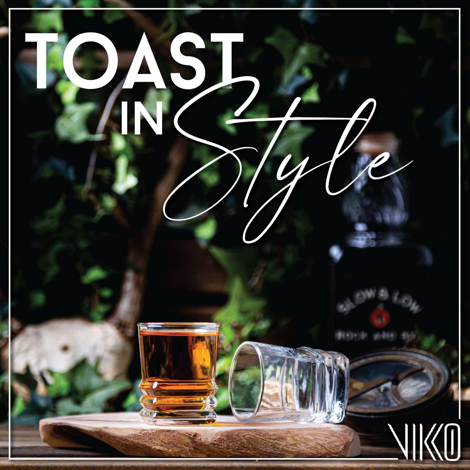 Vikko Shot Glasses, 2.75 Ounce Shot Glass Set of 12 Small Liquor and Spirit Glasses, Durable Tequila Shot Glasses For Alcohol and Espresso Shots