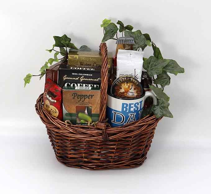 Gift Basket Village - A Great Dad! Gift Basket for Dad's - Loaded With Dad-Snacks, Makes A Great Birthday Or Father's Day Gift Basket For Dad