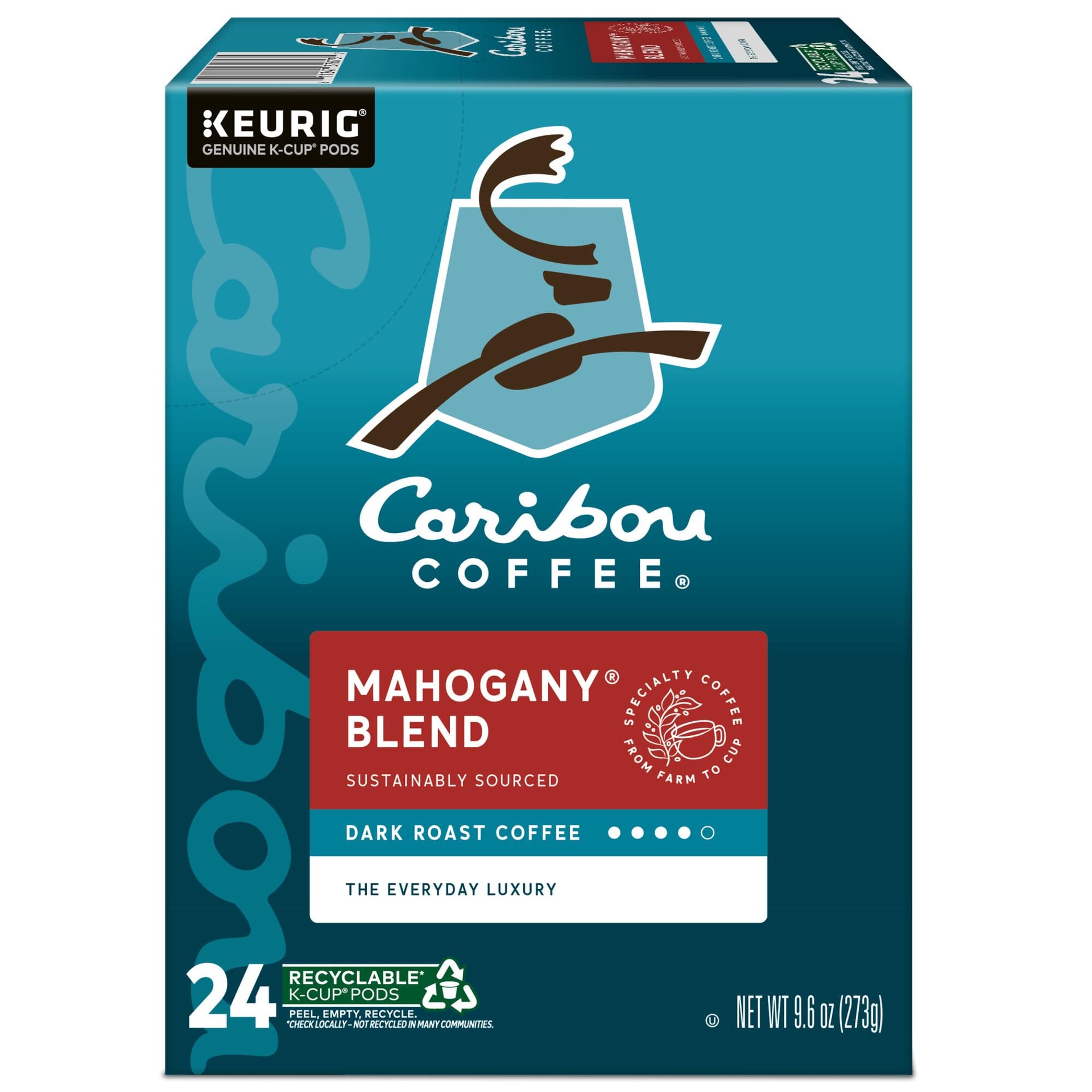Mahogany Keurig Single (96 Count)