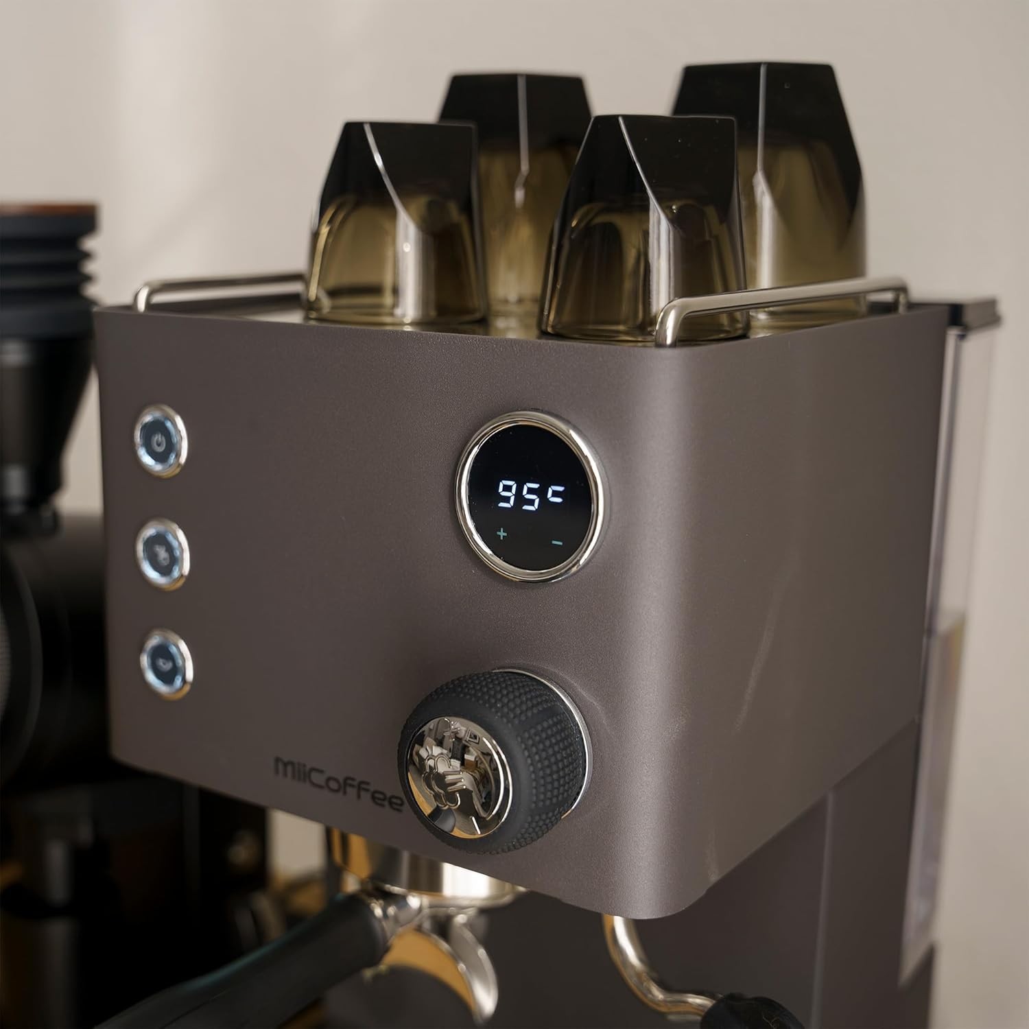Apex Espresso Machine V2 (Grey) - Blissbrew