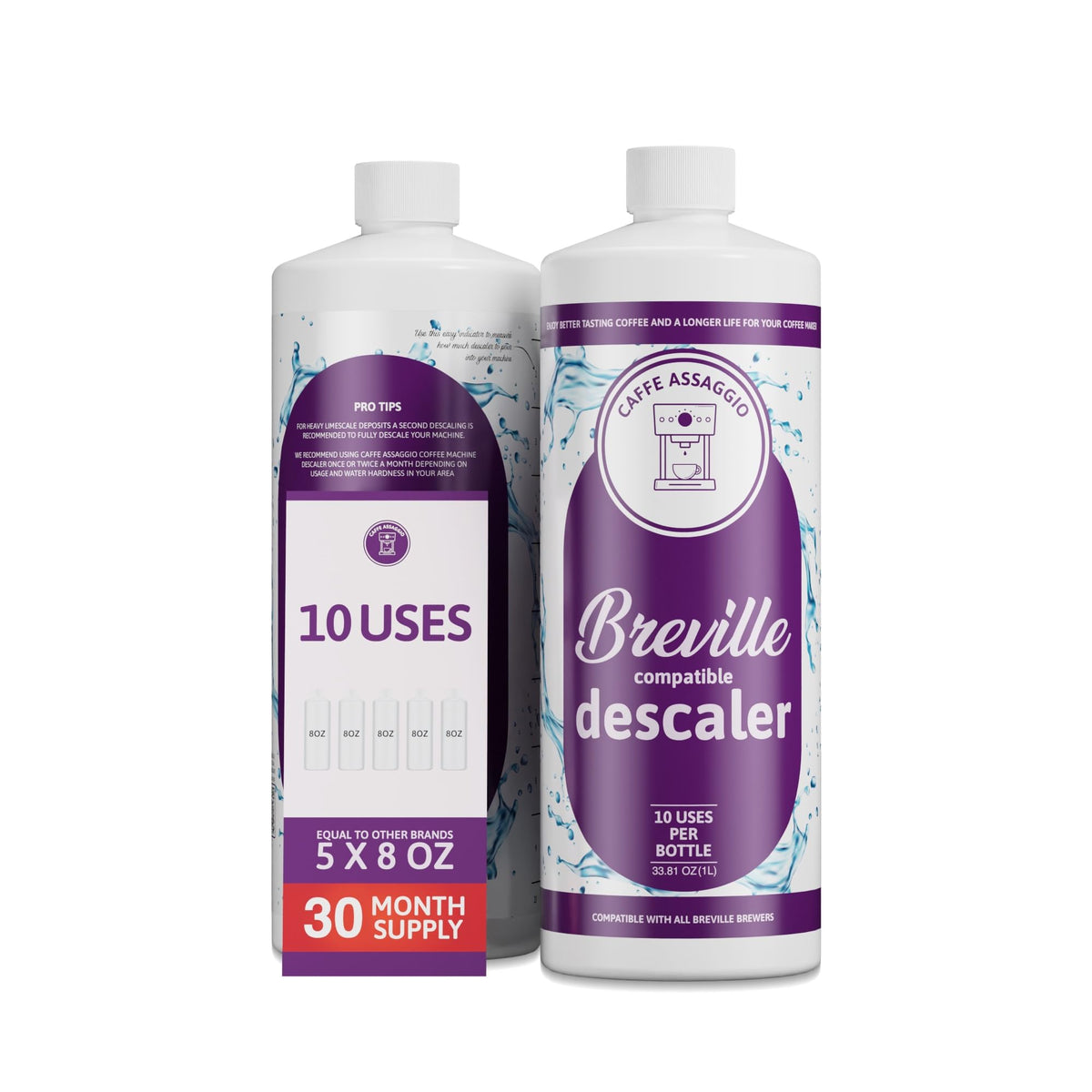 Espresso machine descaler 32 fl oz bottle