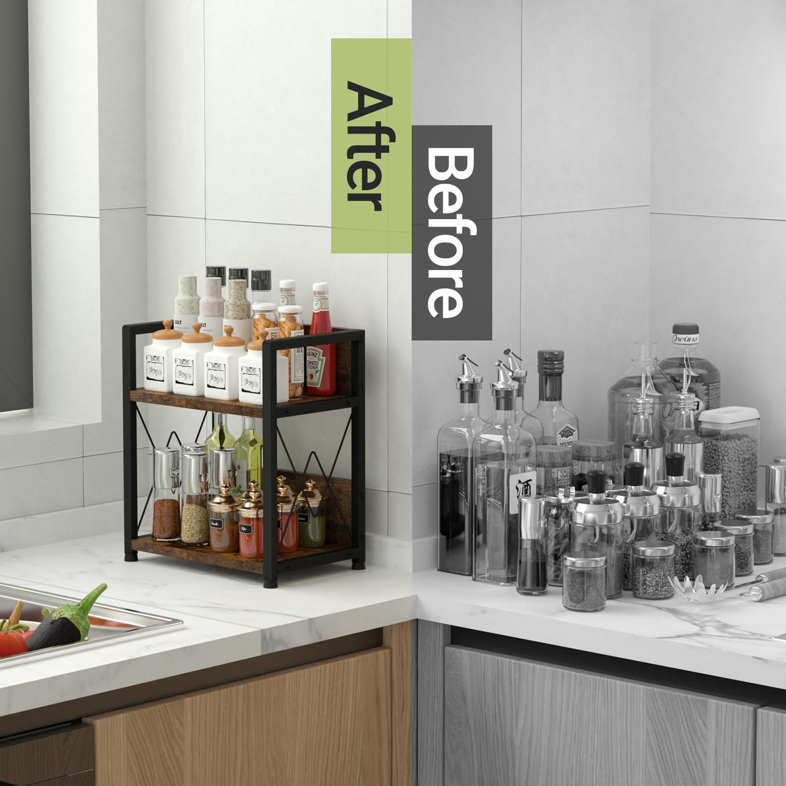 Coffee Bar Accessories Organizer