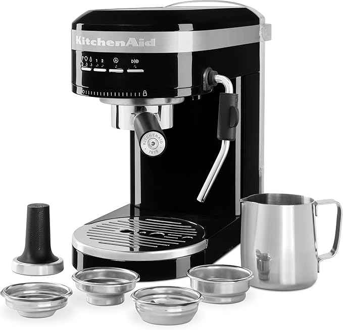 KitchenAid Metal Semi-Automatic Espresso Machine - KES6503
